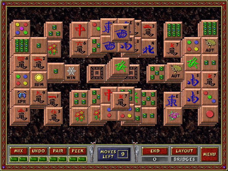 Playsage Mahjongg Screenshot